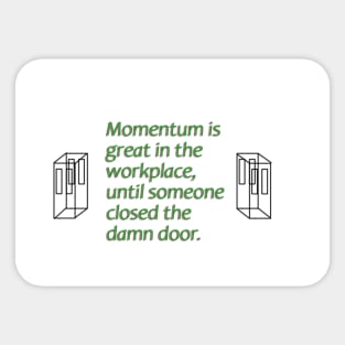 Momentum Sticker